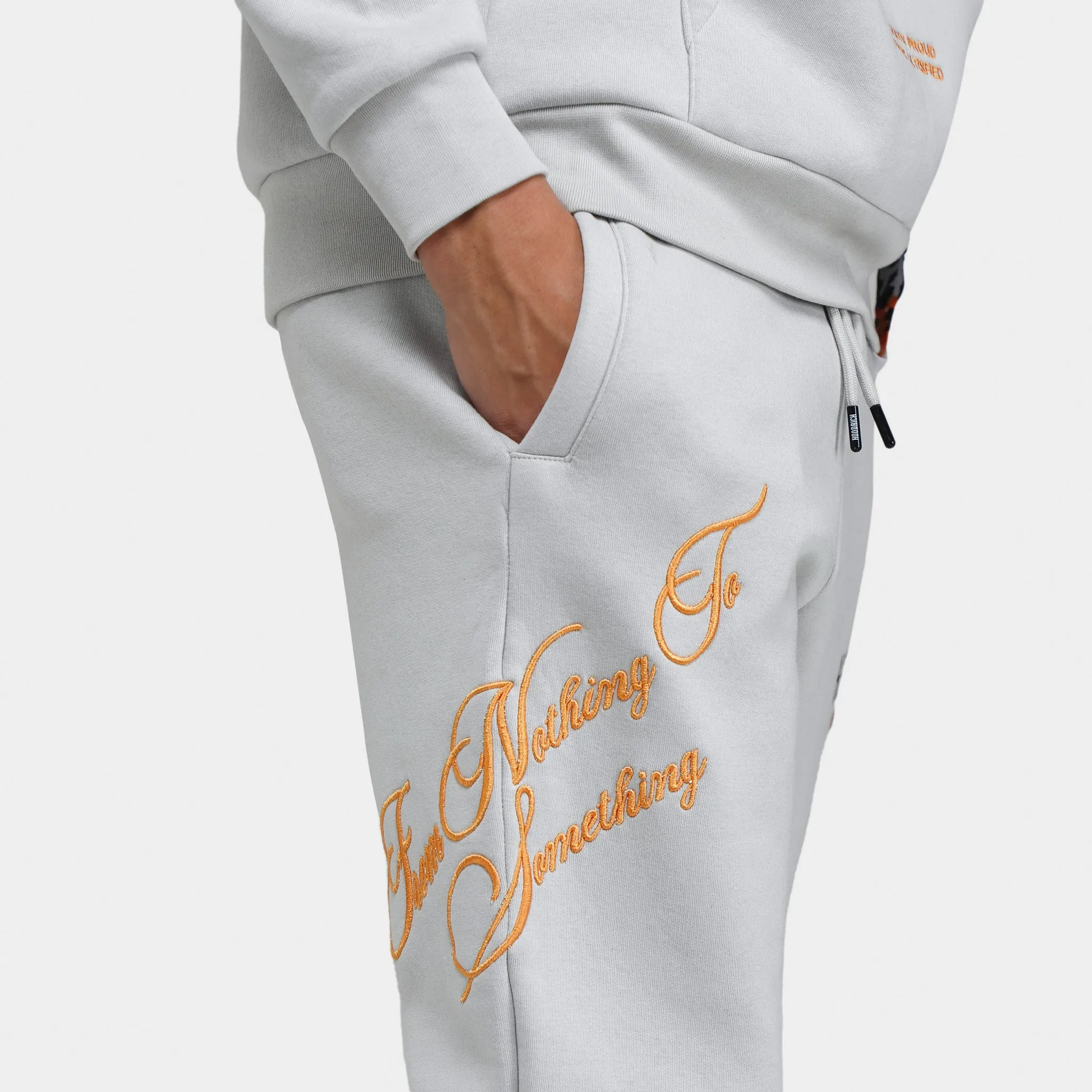 Hoodrich OG Take Flight V2 Joggers Harbor Mist / Black - Tangerine