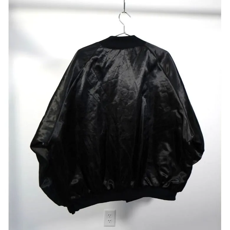 "Retail" Vintage West Ark Navajo Embroidered Snap Bomber Jacket Black 4XL Made in USA