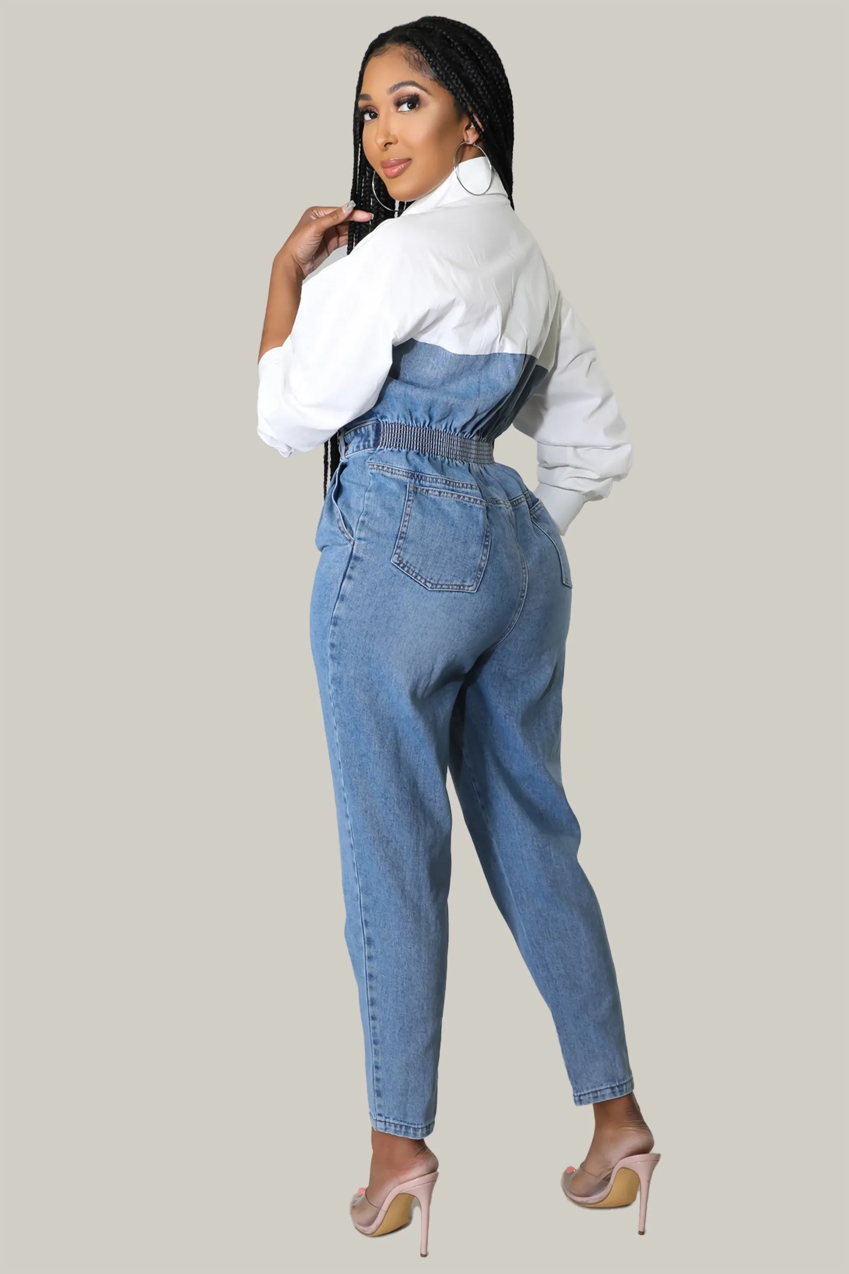 Rowan Denim Jumpsuit