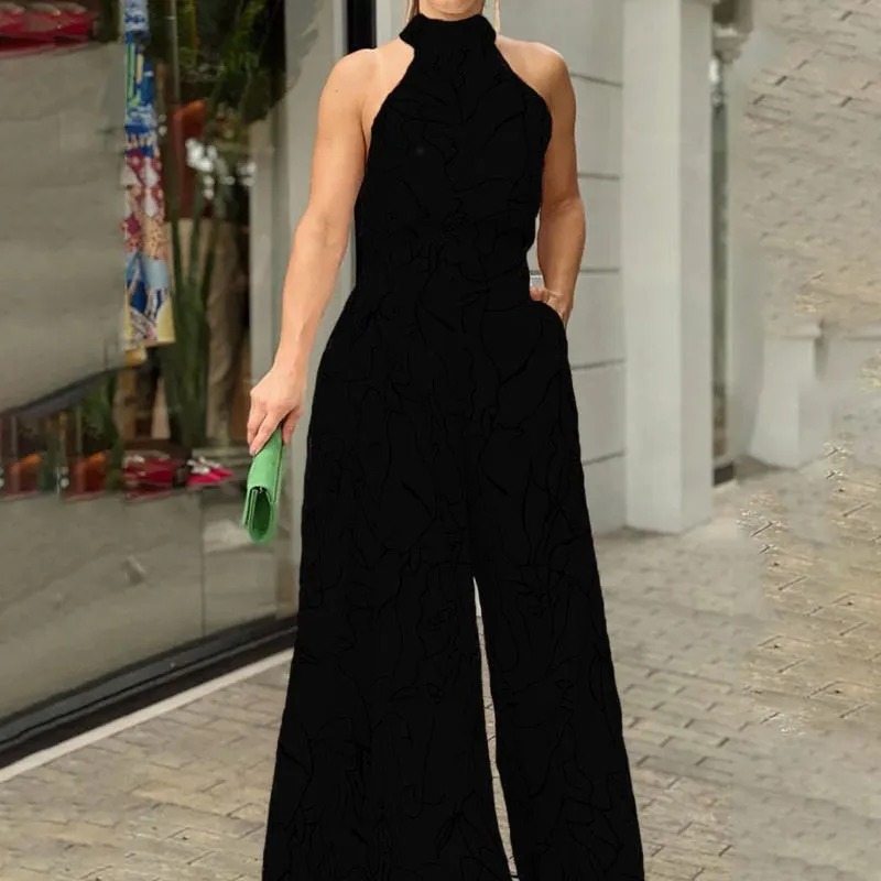 Sasha's Abstract Jumpsuit