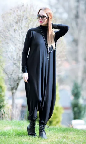 Turtleneck Harem Jumpsuit Iven