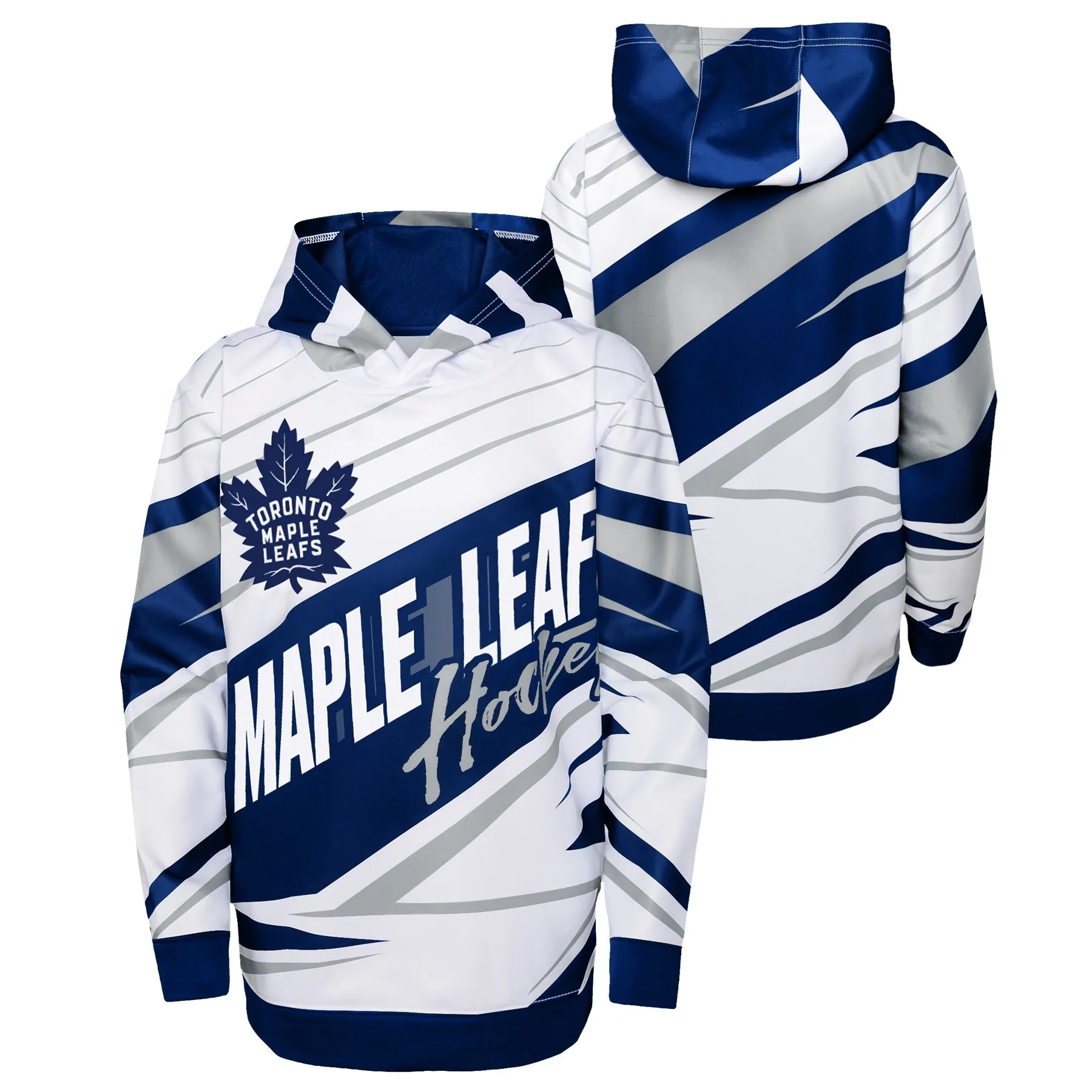 Youth Toronto Maple Leafs Sublimated Pullover Hoodie